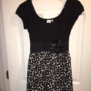 Black semi-formal dress